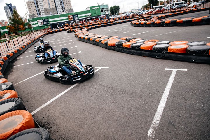 Заезды в F1-Картинг на Малиновке