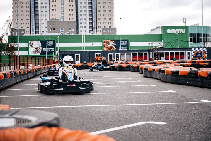 Заезды в F1-Картинг на Малиновке