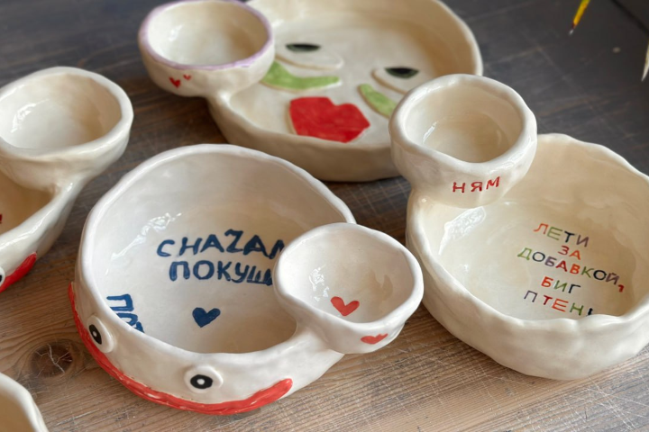 Мастер-класс по лепке мисочки для пельменей из глины