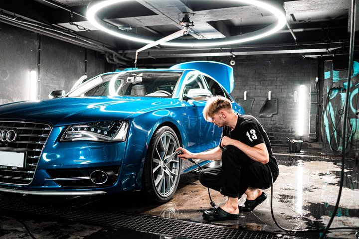 Комплексная мойка авто с нанесением кварцевого покрытия