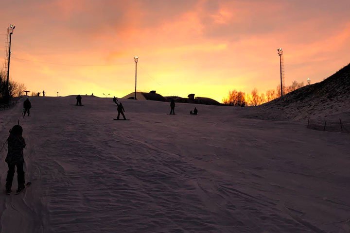 Семейный отдых в горнолыжном развлекательном центре