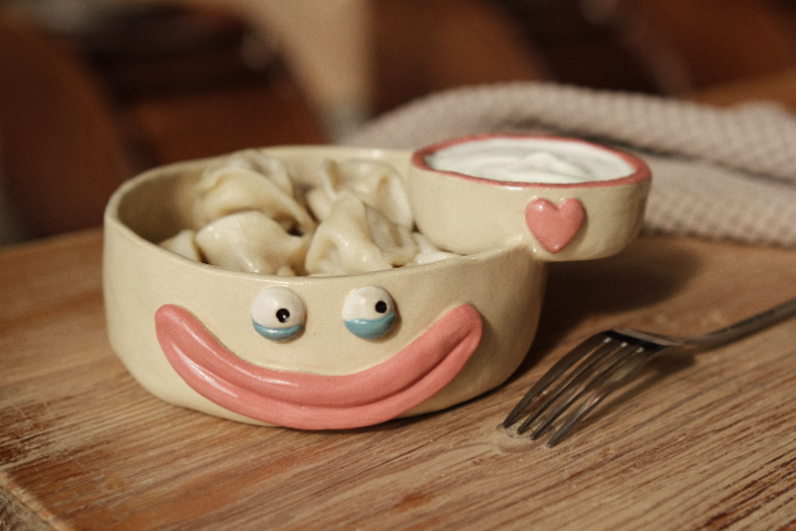 Мастер-класс по лепке мисочки для пельменей из глины