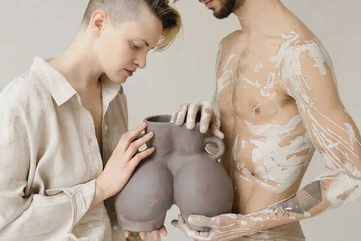 HUMAN: мастер-класс по лепке тела из керамики