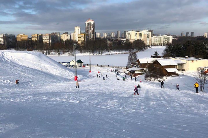 Семейный отдых в горнолыжном развлекательном центре