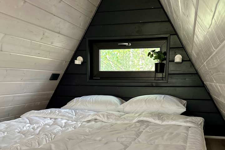 Загородный отдых в A-Frame