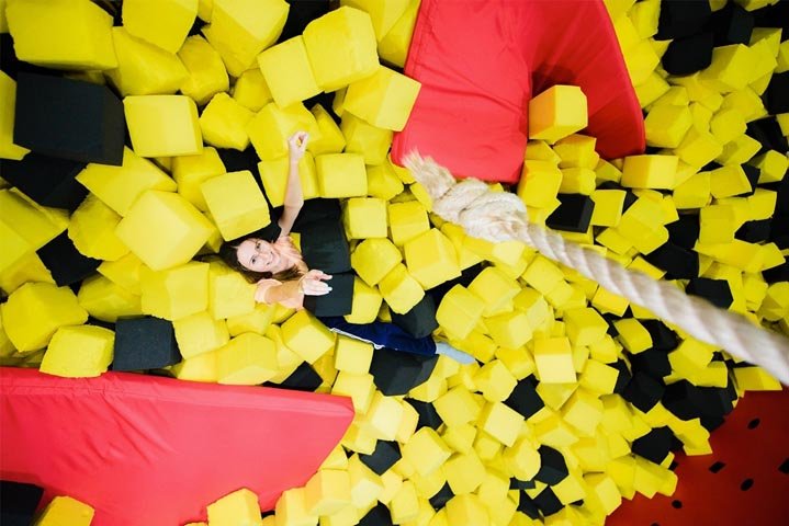 Отдых для всей семьи на батутной арене Hero Park