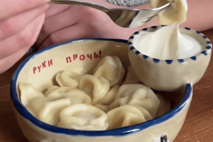 Мастер-класс по лепке мисочки для пельменей из глины