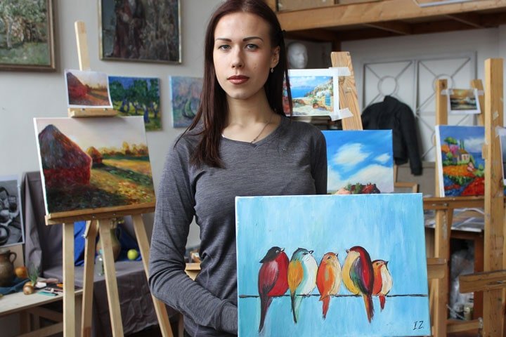 Курс «Основы живописи» в студии рисования