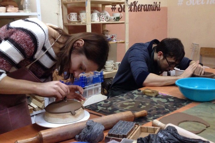 Мастер-класс по керамике «Кружки-зверюшки»