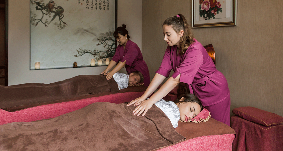 Китайский SPA-ритуал в отеле Пекин + посещение аквазоны